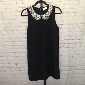 Pins and Needles Inset Collar Shift Dress